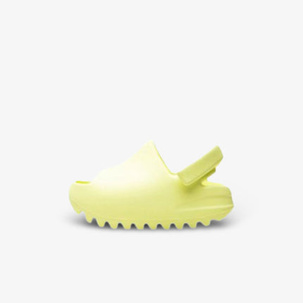 (Infant) Adidas Yeezy Slide 'Glow Green 1.0' (2021) GX6140 - SOLE SERIOUSS (1)