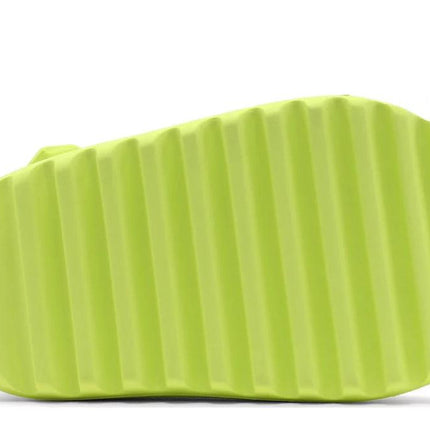 (Infant) Adidas Yeezy Slide 'Glow Green 1.0' (2021) GX6140 - SOLE SERIOUSS (2)
