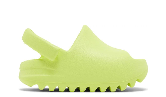(Infant) Adidas Yeezy Slide 'Glow Green 2.0' (2022) HQ4119 - SOLE SERIOUSS (1)