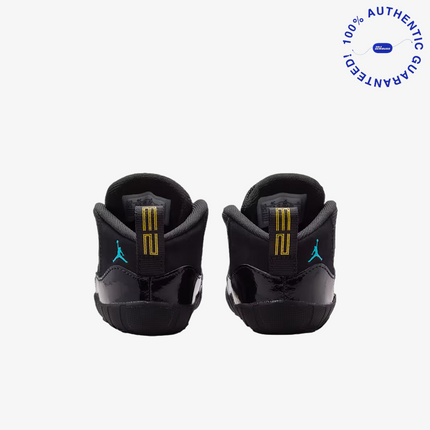 *PRE-ORDER* Air Jordan 11 Retro 'Black / Gamma Blue' (2025) (Crib Bootie)