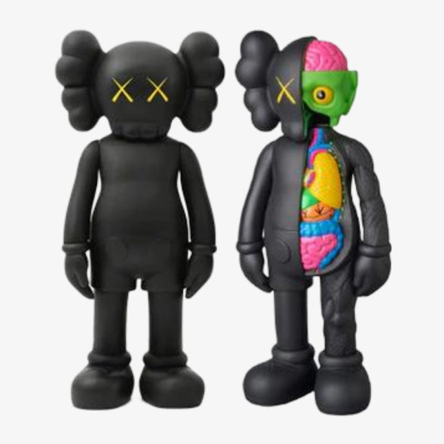 KAWS Companion & Companion Flayed Figures (Set of 2) Black - SOLE SERIOUSS (1)