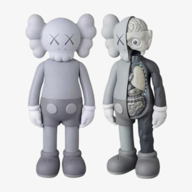 KAWS Companion & Companion Flayed Figures (Set of 2) Grey - SOLE SERIOUSS (1)