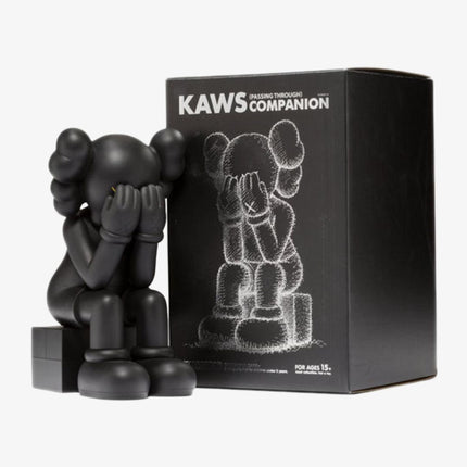 KAWS Companion Figure 'Passing Through' Black - SOLE SERIOUSS (1)