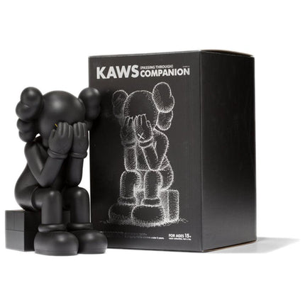 KAWS Companion Figure 'Passing Through' Black - SOLE SERIOUSS (1)
