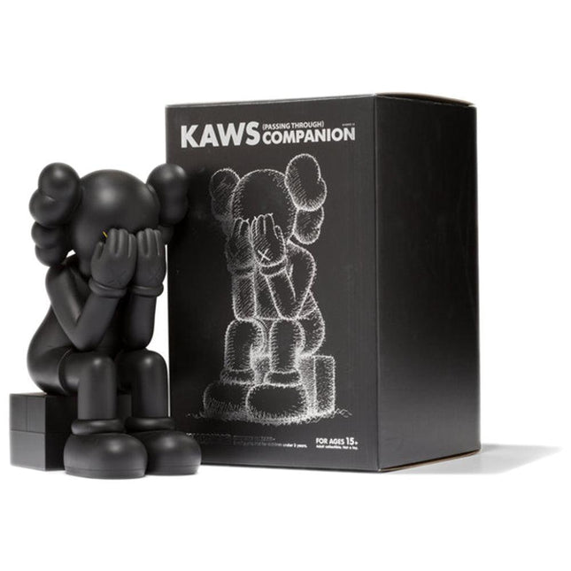 KAWS Companion Figure 'Passing Through' Black - Atelier-lumieres Cheap Sneakers Sales Online (1)