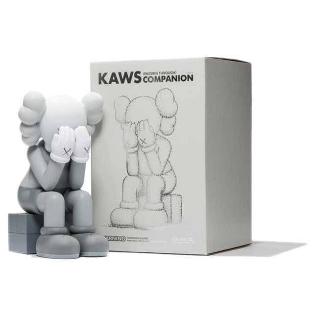 KAWS Companion Figure 'Passing Through' Grey - SOLE SERIOUSS (1)