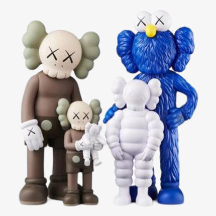 KAWS Family Figures Brown / Blue - SOLE SERIOUSS (1)