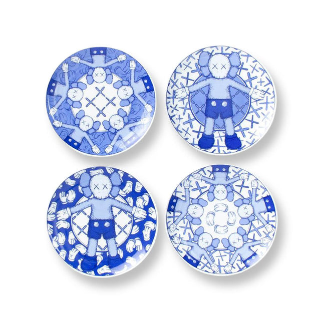 KAWS Holiday Ceramic Plates 'Taipei' (Set of 4) - SOLE SERIOUSS (1)