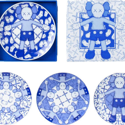 KAWS Holiday Ceramic Plates 'Taipei' (Set of 4) - SOLE SERIOUSS (2)
