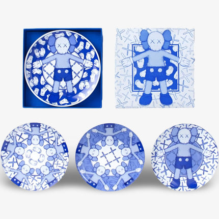 KAWS Holiday Ceramic Plates 'Taipei' (Set of 4) - SOLE SERIOUSS (2)