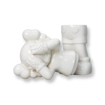 KAWS Holiday Companion Ceramic Container 'UK' White - SOLE SERIOUSS (2)