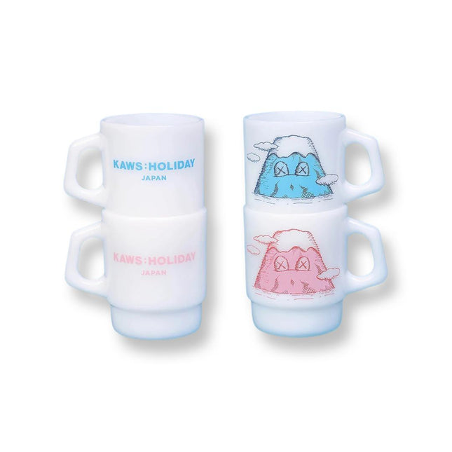 KAWS Holiday Fire-King Mugs 'Japan Mount Fuji' (Set of 2) - Atelier-lumieres Cheap Sneakers Sales Online (1)