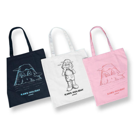 KAWS Holiday Japan Tote Bags (Set of 3) - SOLE SERIOUSS (1)