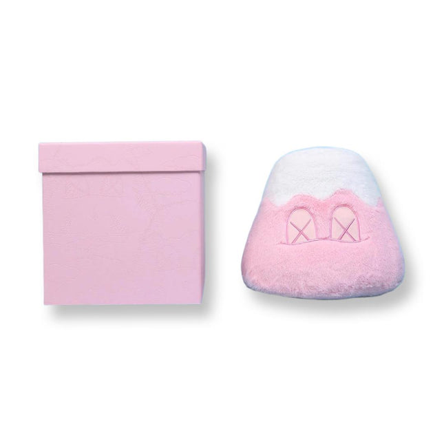 KAWS Holiday Plush 'Japan Mount Fuji' Pink - Atelier-lumieres Cheap Sneakers Sales Online (1)