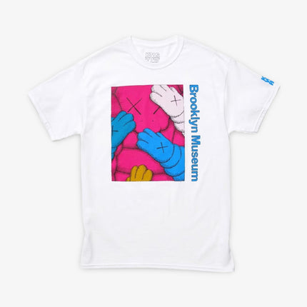 KAWS x Brooklyn Museum S/S Graphic Tee 'URGE' White / Magenta (FW21) - SOLE SERIOUSS (1)