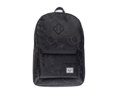 KAWS x Herschel Supply Holiday Japan Backpack Black - SOLE SERIOUSS (1)