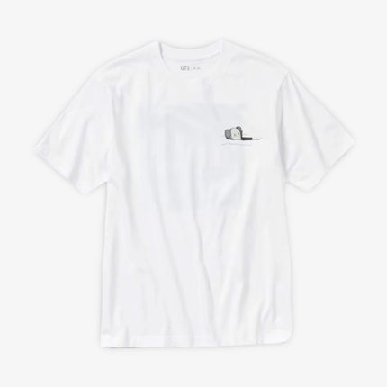 KAWS x Uniqlo UT S/S Short Sleeve Graphic Tee 'Swimming Artbook Cover' White (FW23) (US Sizing) - SOLE SERIOUSS (2)