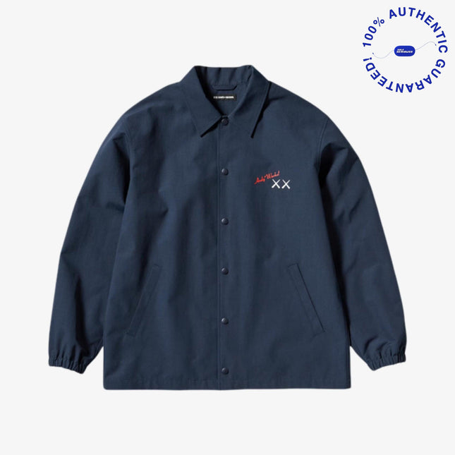 KAWS x Uniqlo x Andy Warhol Coach Jacket Navy Blue (SS24) 476316 | SOLE SERIOUSS [1]