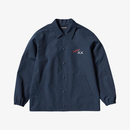 KAWS x Uniqlo x Andy Warhol Coach Jacket Navy Blue (SS24) | SOLE SERIOUSS [1]