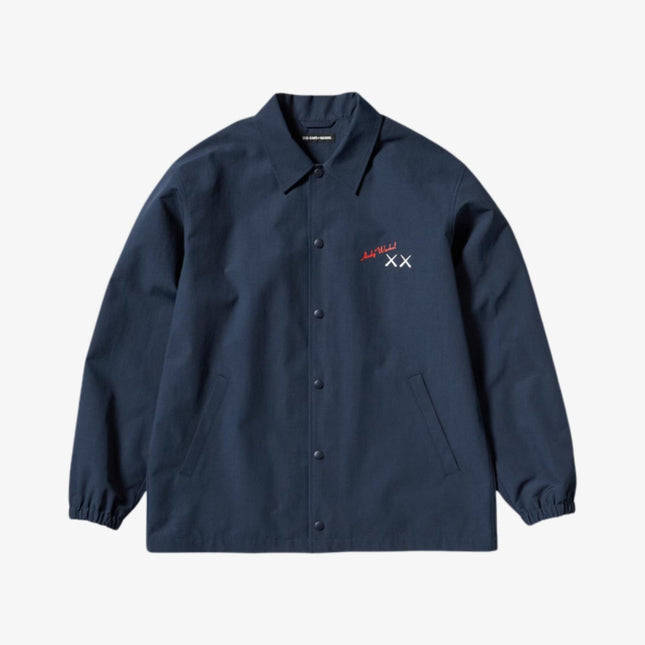KAWS x Uniqlo x Andy Warhol Coach Jacket Navy Blue (SS24) | SOLE SERIOUSS [1]