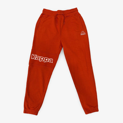 Kappa Jogger Sweatpants Orange Pumpkin / White (Slim Fit) - SOLE SERIOUSS (1)