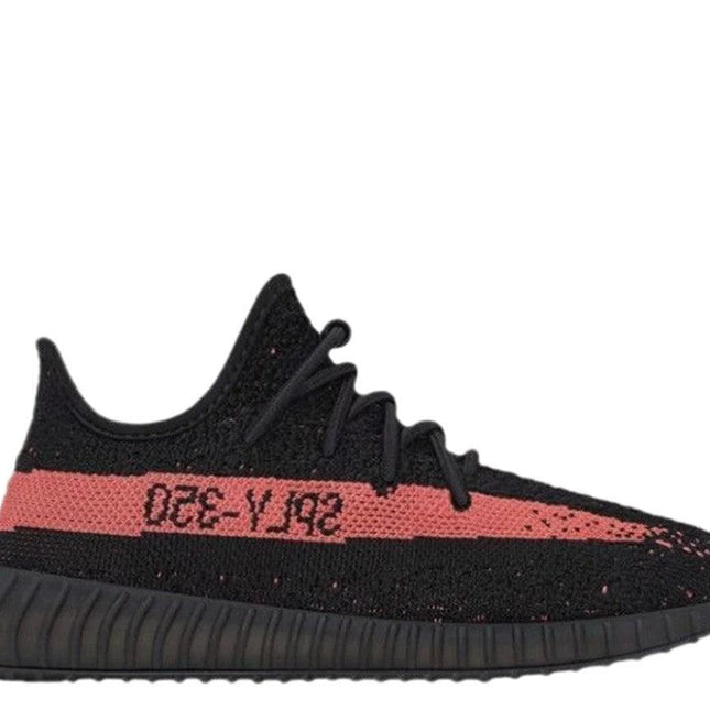 (Kids) Adidas Yeezy Boost 350 V2 'Red Stripe' (2022) HP6591 - SOLE SERIOUSS (1)