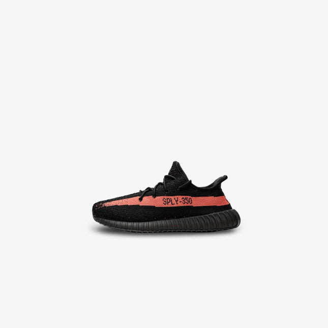 (Kids) Adidas Yeezy Boost 350 V2 'Red Stripe' (2022) HP6591 - SOLE SERIOUSS (1)