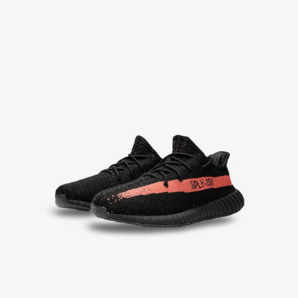 (Kids) Adidas Yeezy Boost 350 V2 'Red Stripe' (2022) HP6591 - SOLE SERIOUSS (2)