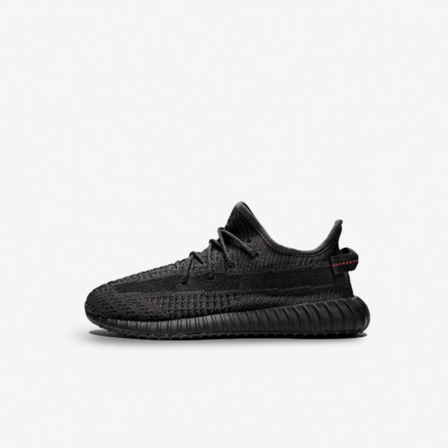 (Kids) Adidas Yeezy Boost 350 V2 'Triple Black Static' (2019) FU9013 - SOLE SERIOUSS (1)