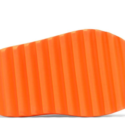 (Kids) Adidas Yeezy Slide 'Enflame Orange' (2021) GZ0954 - SOLE SERIOUSS (2)