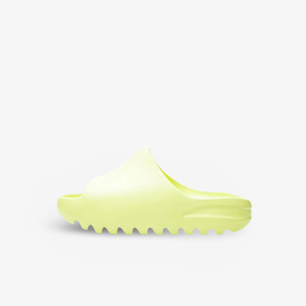 (Kids) Adidas Yeezy Slide 'Glow Green 1.0' (2021) GX6139 - SOLE SERIOUSS (1)