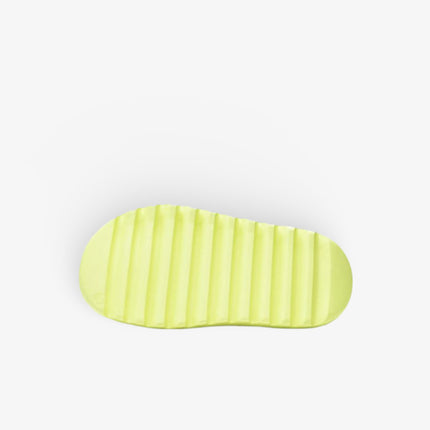 (Kids) Adidas Yeezy Slide 'Glow Green 1.0' (2021) GX6139 - SOLE SERIOUSS (4)