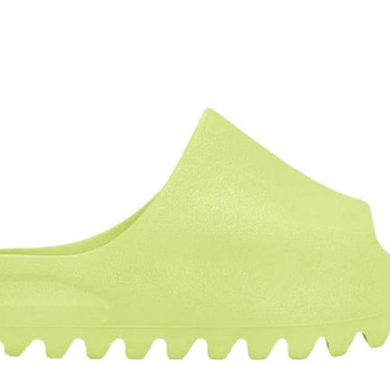(Kids) Adidas Yeezy Slide 'Glow Green 2.0' (2022) HQ4116 - SOLE SERIOUSS (1)