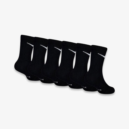 (Kids) Nike Dri-Fit Cushioned High Crew Socks (6 Pack) Black - SOLE SERIOUSS (2)