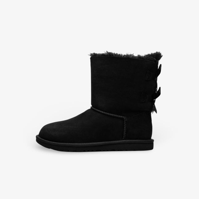 (Kids) UGG Bailey Bow II Boot 'Black' (2022) 1017394K-BLK - SOLE SERIOUSS (1)