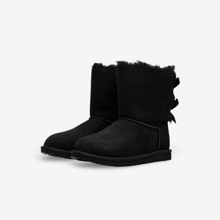 (Kids) UGG Bailey Bow II Boot 'Black' (2022) 1017394K-BLK - SOLE SERIOUSS (2)