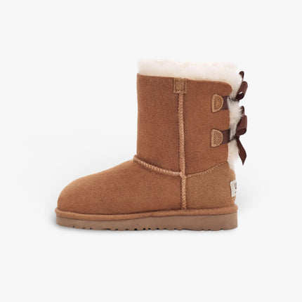 (Kids) UGG Bailey Bow II Boot 'Chestnut' (2021) 1017394K-CHE - SOLE SERIOUSS (1)