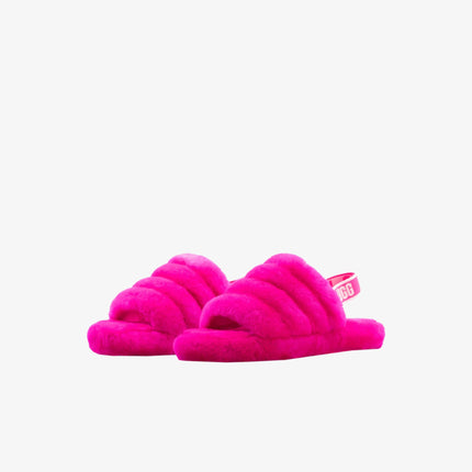 (Kids) UGG Fluff Yeah Slide 'Rock Rose' (2021) 1098494K-RCR - SOLE SERIOUSS (2)