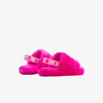 (Kids) UGG Fluff Yeah Slide 'Rock Rose' (2021) 1098494K-RCR - SOLE SERIOUSS (3)