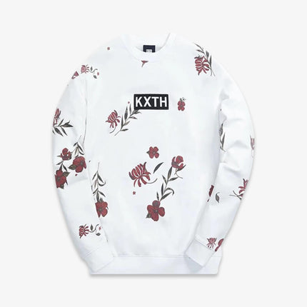 Kith Crewneck 'Summer Floral 10th Anniversary' White SS21 - SOLE SERIOUSS (1)