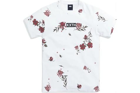 Kith Tee 'Summer Floral 10th Anniversary' White SS21 - SOLE SERIOUSS (1)