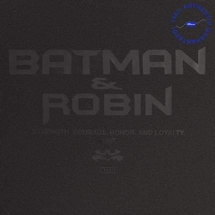 Kith x Batman 'Batman and Robin Logo' Vintage Tee Black (FW24) KHM032760-001 | SOLE SERIOUSS [4]