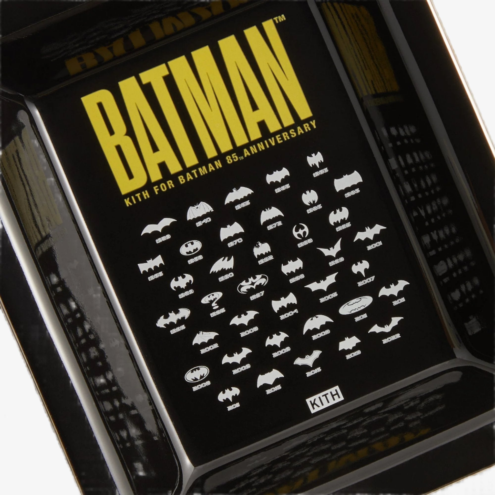 小物入れ Kith Batman Symbol Catchall Tray Black Kith x Batman 1989 Symbol Catchall Tray - US