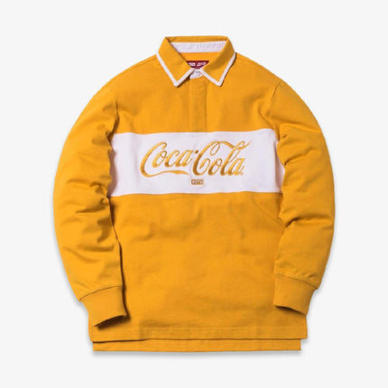 Kith x Coca-Cola Classic Rugby Yellow / White (FW18) | SOLE SERIOUSS [1]