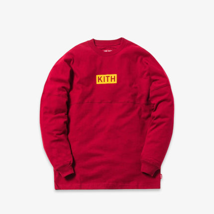 Kith x Coca-Cola L/S Tee 'Global' Red FW18 - SOLE SERIOUSS (1)