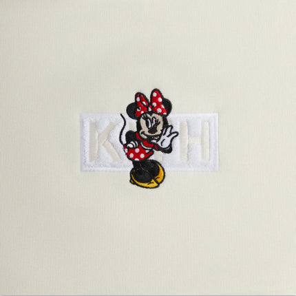Kith x Disney Crewneck 'Mickey & Friends Cyber Monday Minnie Classic Logo' Sandrift FW23 - SOLE SERIOUSS (3)