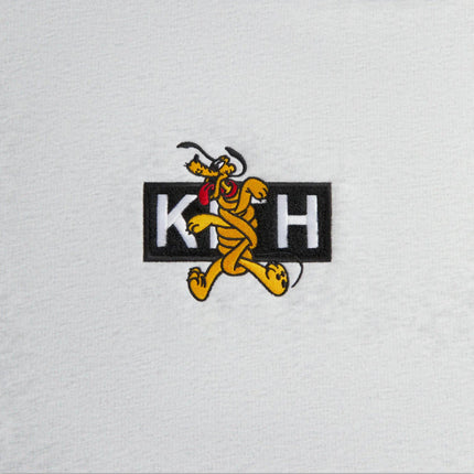 Kith x Disney Crewneck 'Mickey & Friends Cyber Monday Pluto Classic Logo' Light Heather Grey FW23 - SOLE SERIOUSS (3)