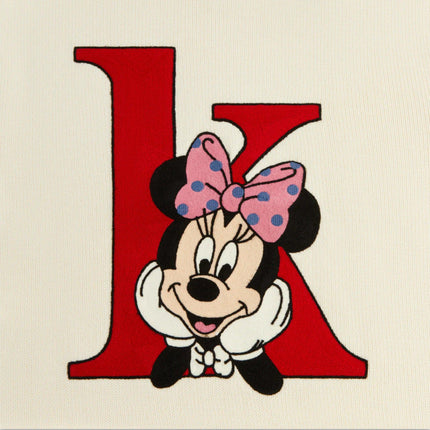 Kith x Disney Crewneck 'Mickey & Friends Minnie K' Sandrift FW23 - SOLE SERIOUSS (3)