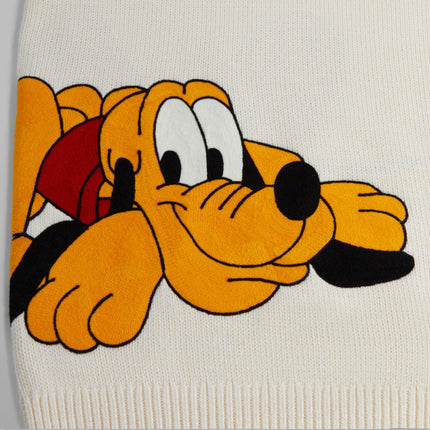 Kith x Disney Crewneck 'Mickey & Friends Pluto' Sandrift FW23 - SOLE SERIOUSS (3)