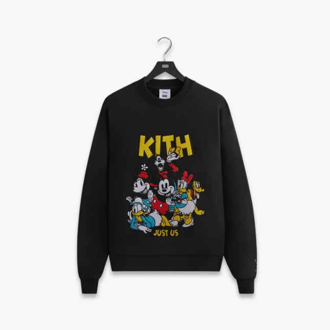 Kith x Disney Vintage Crewneck 'Mickey & Friends Forever' Black FW23 - SOLE SERIOUSS (1)